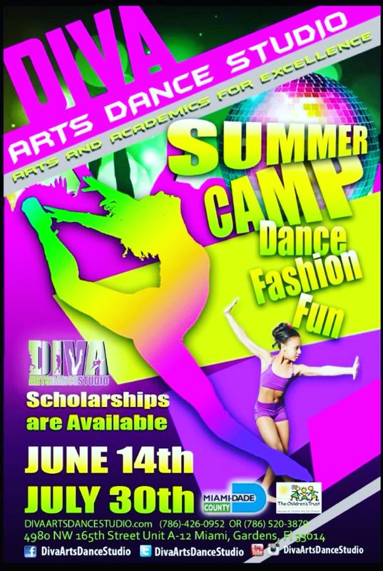 Diva Arts Dance Summer Camps